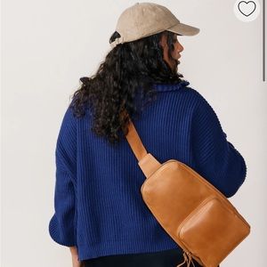 Able Rosa Sling Bag in Whiskey